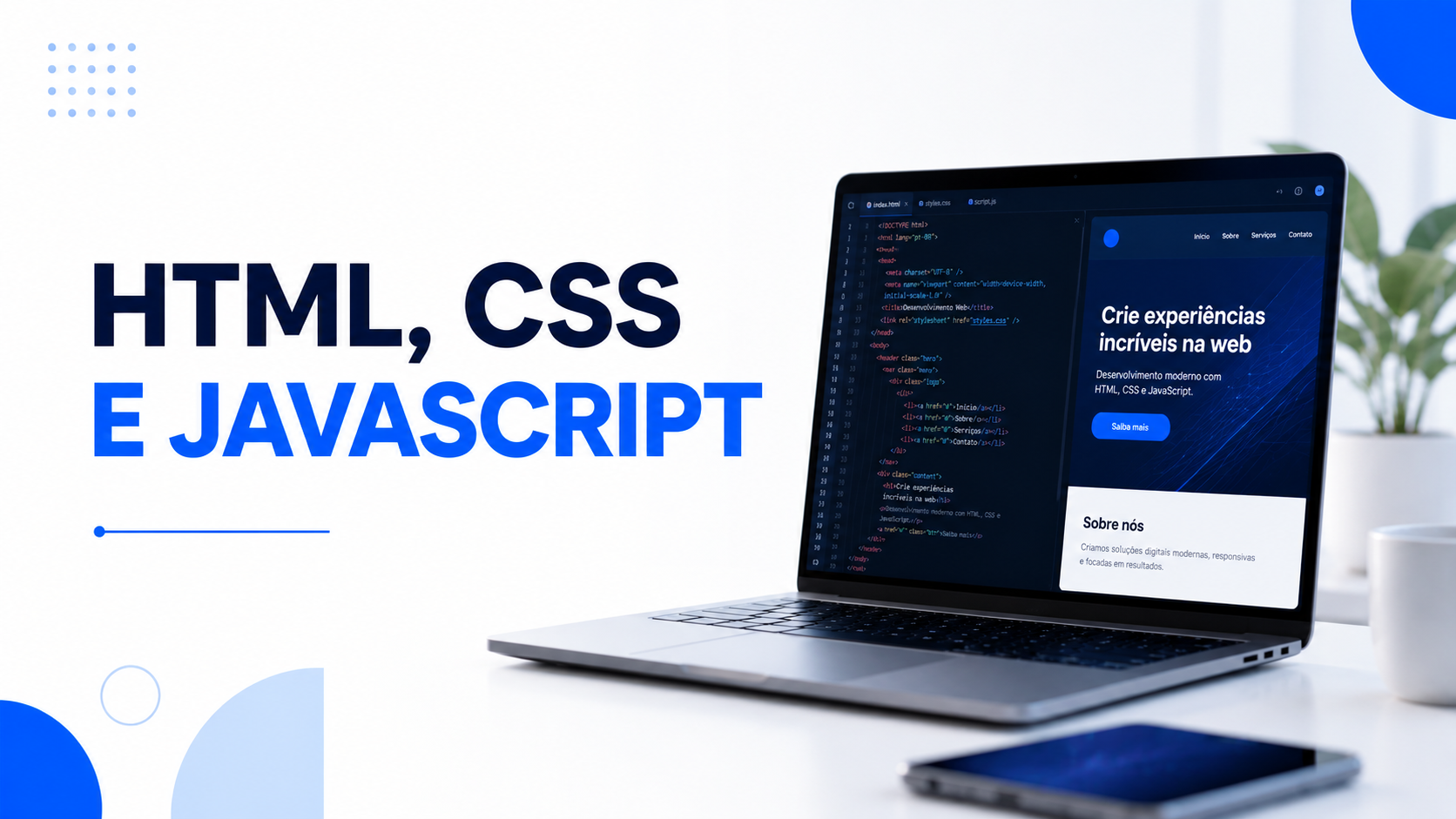 HTML CSS e Javascript
